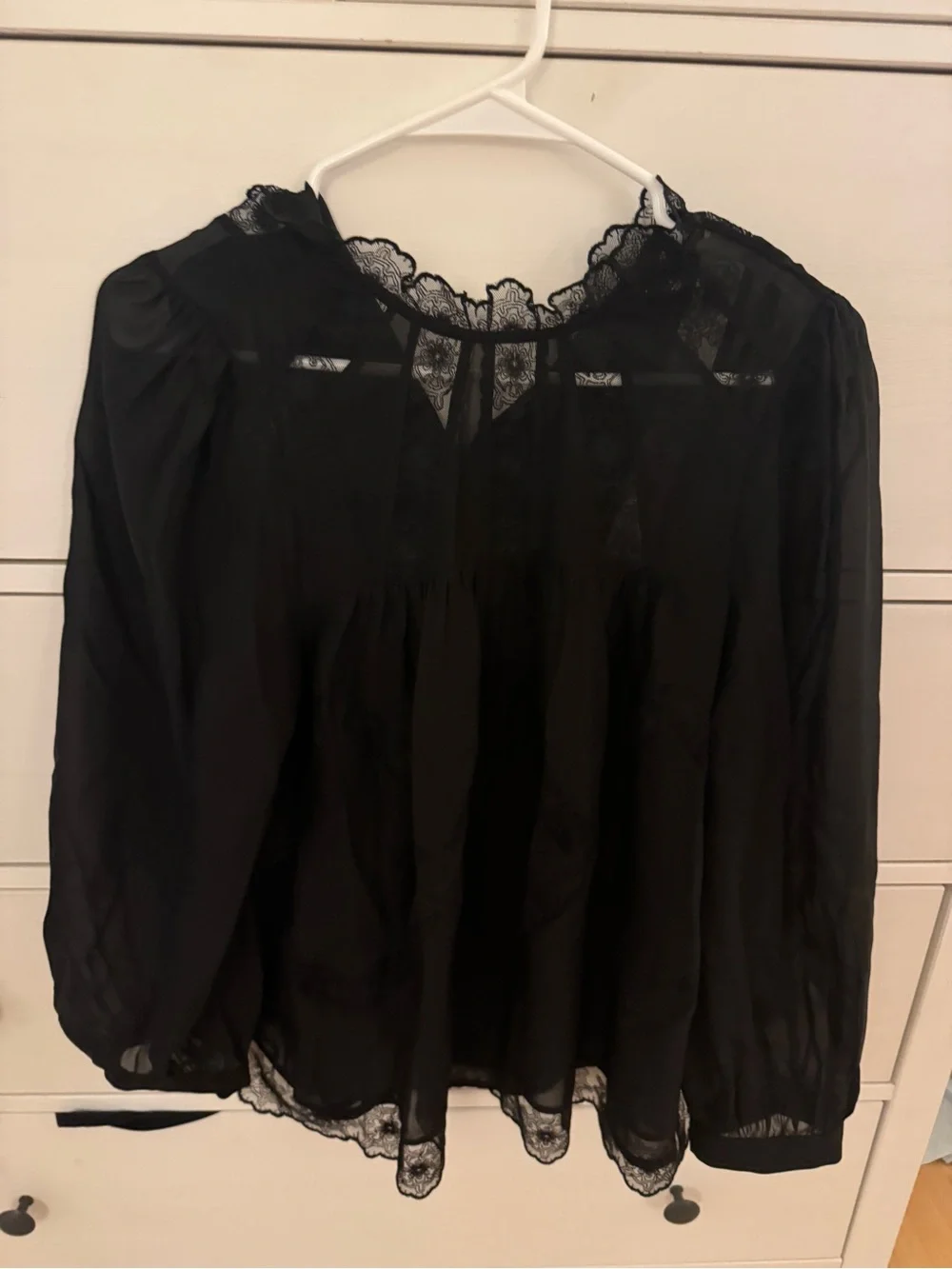 Madewell sheer black